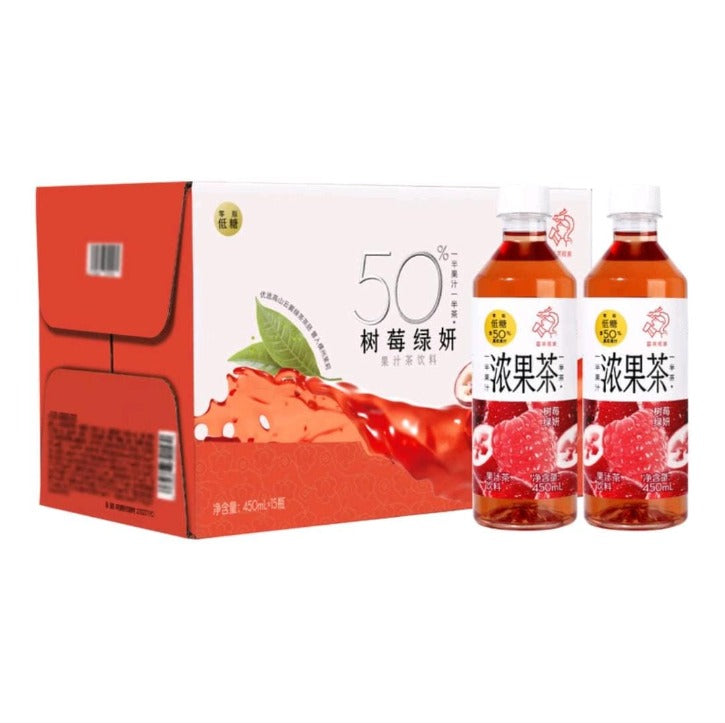 💥Sam's CLUB 山姆代購💥喜茶 (HEYTEA) 樹莓綠姸 果汁茶飲料 450ml*15