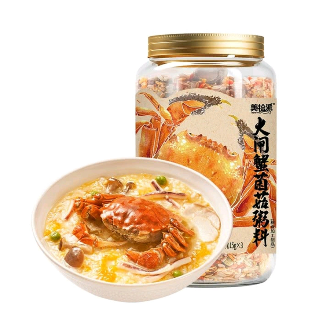 💥Sam's CLUB 山姆代購💥美拾派 Meysypal 大閘蟹菌菇粥料 1KG