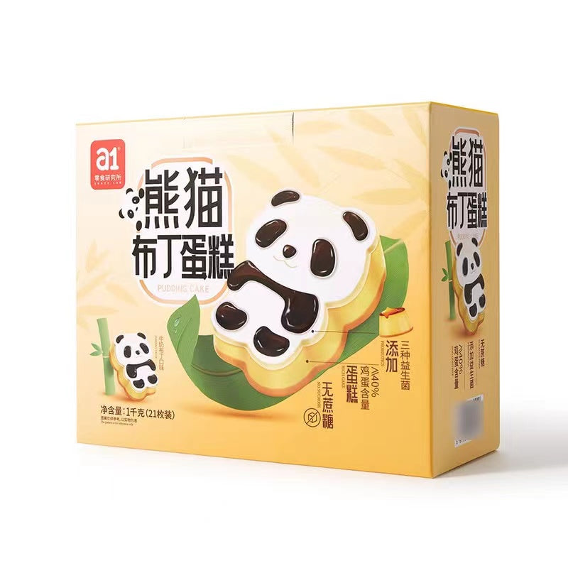 💥Sam's CLUB 山姆代購💥A1 熊貓布丁蛋糕 1kg (21枚裝)