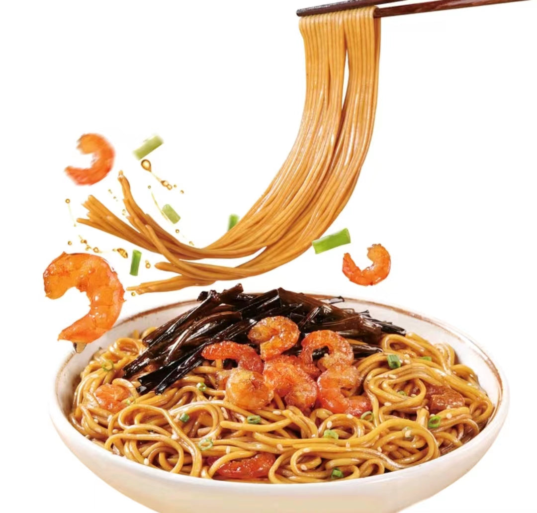 💥Sam's CLUB 山姆代購💥勁面堂 開洋蔥油拌麵1.08kg(勁面80g+蔥油醬包39g+蔥香開洋包16g)*8