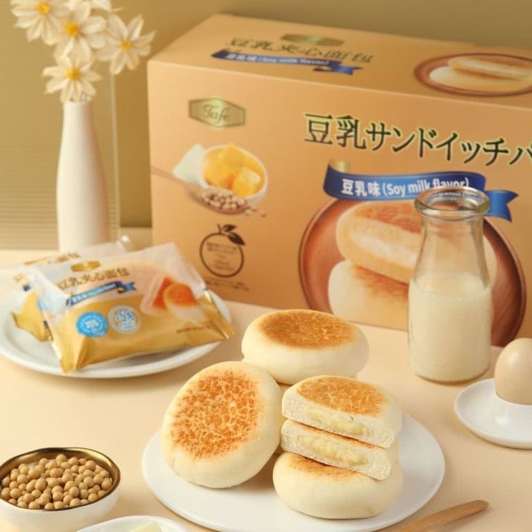 💥Sam's CLUB 山姆代購💥Tafe 豆乳夾心麵包 (豆乳味) 1kg  25個入