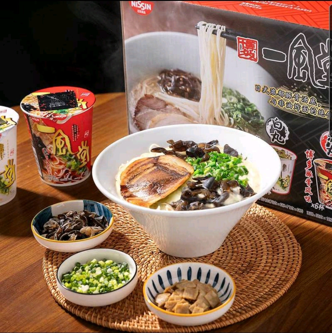 💥Sam's CLUB 山姆代購💥一風堂 博多豚骨風味杯麵組合裝 一盒12杯