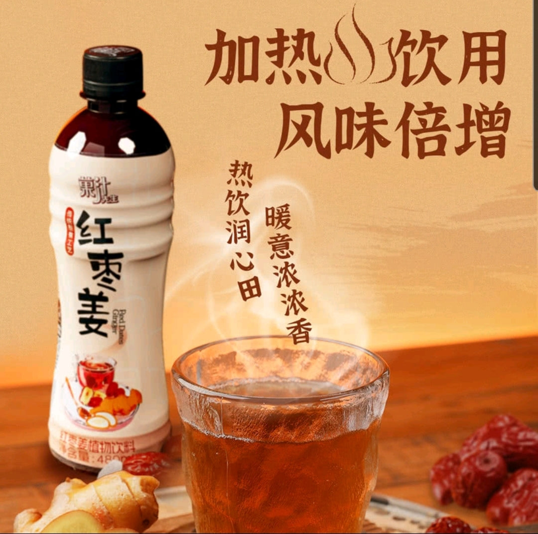 💥Sam's CLUB 山姆代購💥果汁先生 紅棗姜植物飲料 480ml*15