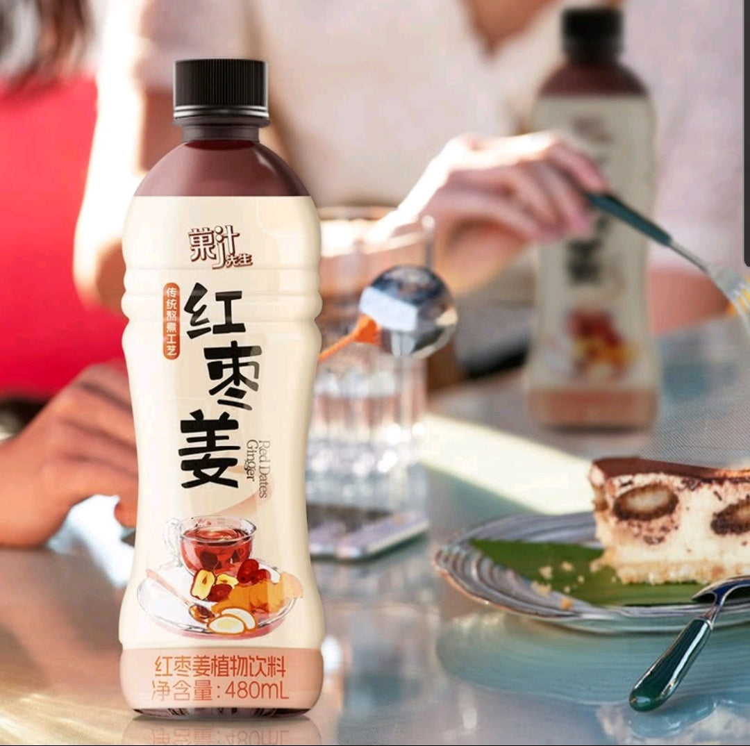 💥Sam's CLUB 山姆代購💥果汁先生 紅棗姜植物飲料 480ml*15