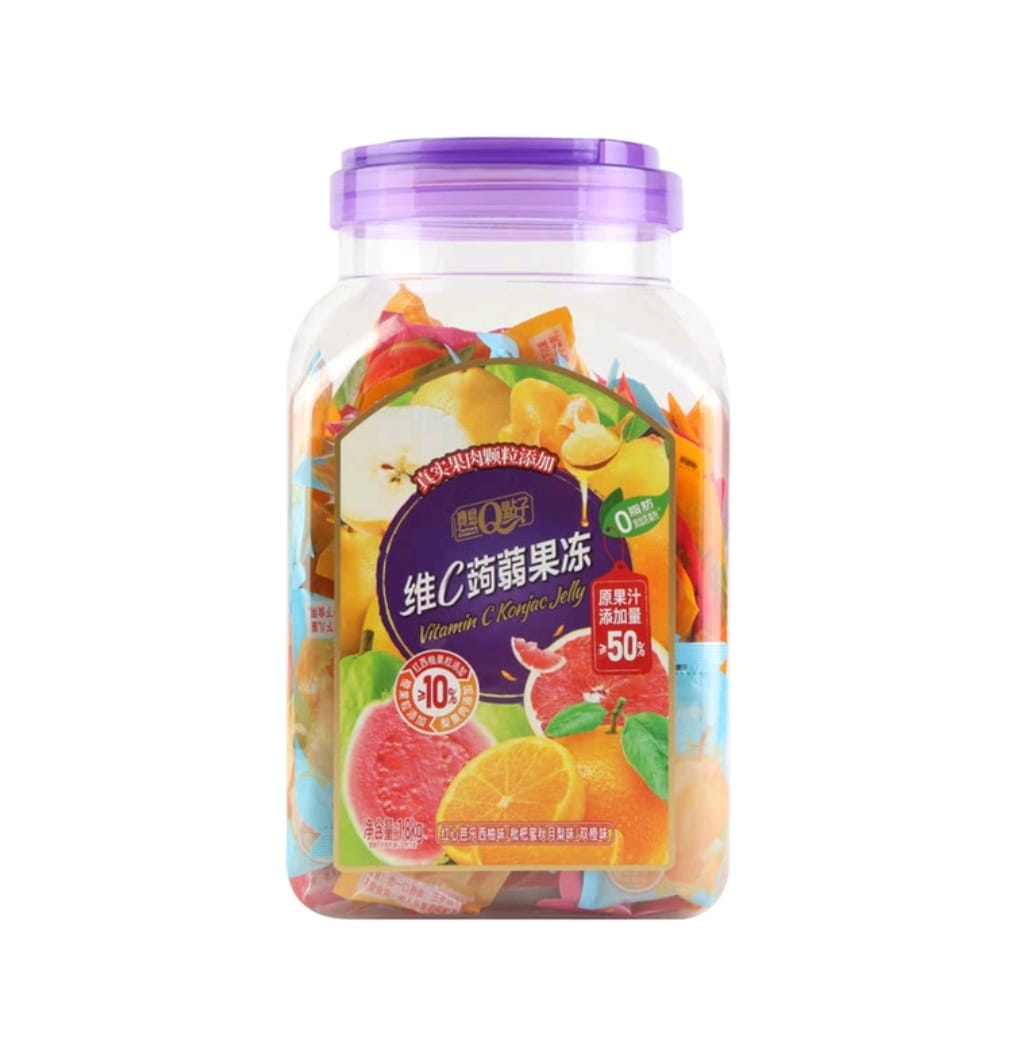 💥Sam's CLUB 山姆代購💥寶島Q點子 維C蒟蒻果凍1.8kg