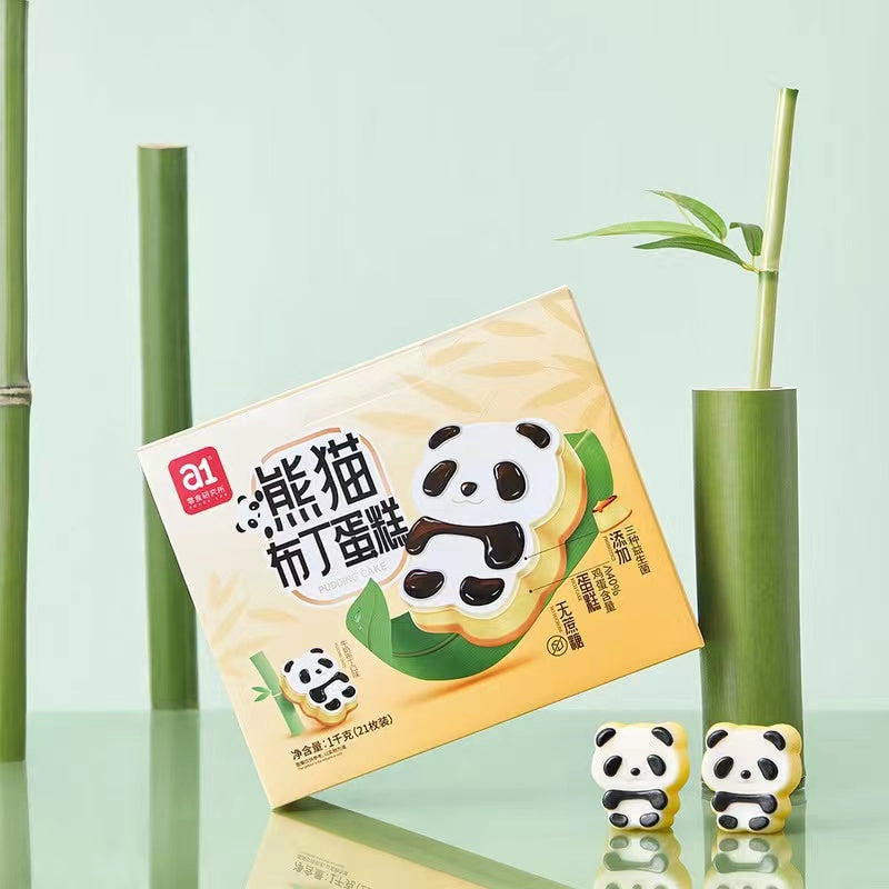 💥Sam's CLUB 山姆代購💥A1 熊貓布丁蛋糕 1kg (21枚裝)