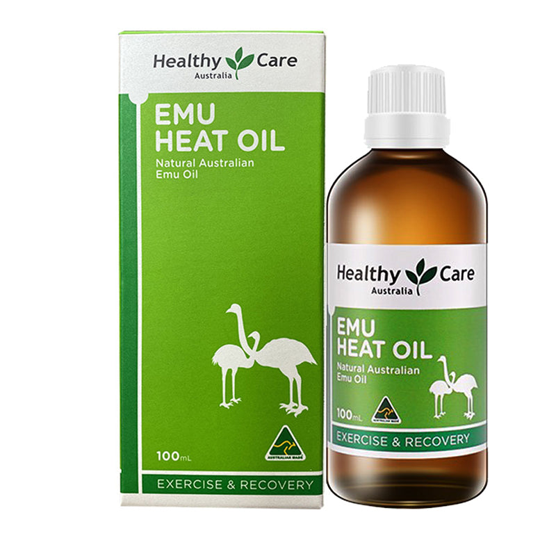 💥現金價💥Healthy Care - EMU HEAT OIL 鴯鶓油 100ml - 現貨售完後 2-3個星期左右到貨💥此優惠價屬折實價💥