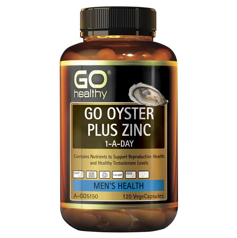GO Healthy - Oyster Plus Zinc 生蠔精 120粒 - 現貨售完後4個星期左右到貨