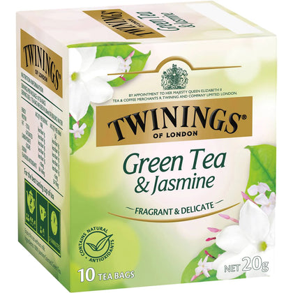 Twining Green Tea & Jasmine Tea Bags 綠茶&茉莉茶包 1盒10 小包🤩五週年店慶瘋癲價🤪現金價