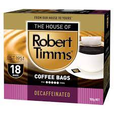 🌺換購價🌷Robert Timms Decaffeinated Coffee Bags 無咖啡因咖啡 18小包