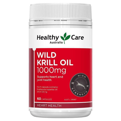 Healthy Care - Wild Krill Oil 磷蝦油1500mg 30粒