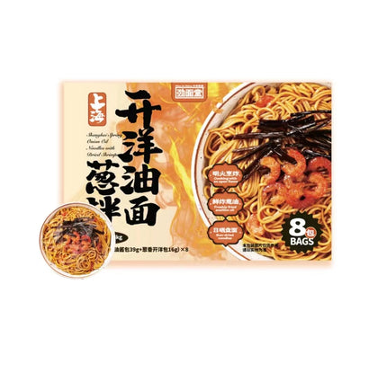 💥Sam's CLUB 山姆代購💥勁面堂 開洋蔥油拌麵1.08kg(勁面80g+蔥油醬包39g+蔥香開洋包16g)*8