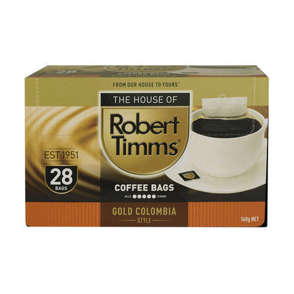 🌺換購價🌷Robert Timms - Gold Colombia Coffee Bags 金裝哥倫比亞咖啡 28小包