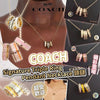 Coach Signature Triple Ring Pendant Necklace 頸鏈