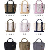日本熱賣中🔥ROSE NOIRE 拼色帆布手提袋