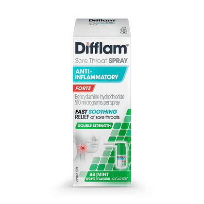 Difflam 特快靈雙效特效消炎喉嚨噴劑 Forte Sore Throat Spray 88 Sprays 15ml