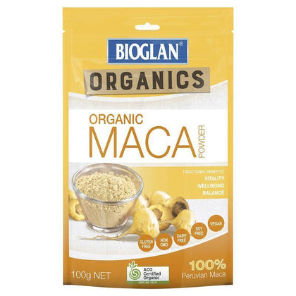 👑 購買兩包更加抵 👑Bioglan Organic Maca Powder 有機馬卡粉 100g