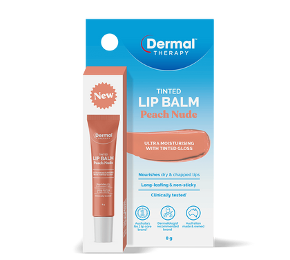 💥現金價💥Dermal Therapy - Lip Balm 有色潤唇膏 8g - 蜜桃裸色