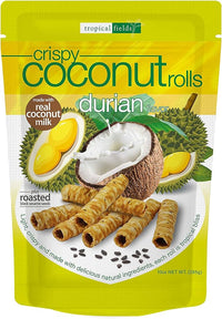 Tropical Fields- Crispy Coconut Durian flavor 榴槤味椰子卷 🤩五週年店慶瘋癲價🤪