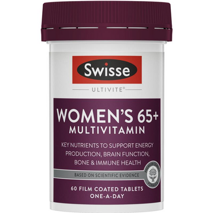 💥現金價💥Swisse - Women's Ultivite 65+ Multivitamin 65歲以上女士綜合維生素 60粒