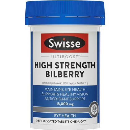 💥現金價💥夏日の感謝祭2024🌷Swisse High Strength Bilberry 高濃度藍莓護眼片30粒 現貨售完後兩星期左右到貨