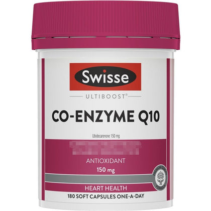 💥現金價💥Swisse - CO ENZYME Q10 輔酶 150mg 180粒 - 現貨售完後3個星期左右到貨