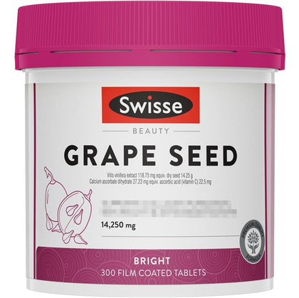 💥現金價💥 Swisse - Grape Seed+葡萄籽煥膚亮白片300粒 - 現貨售完後3星期左右到貨