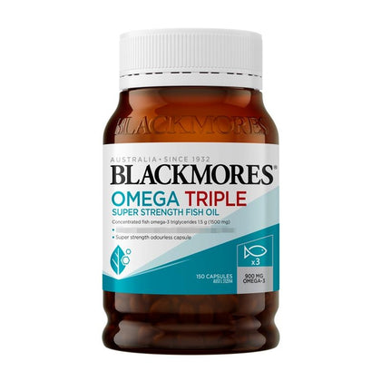 💥現金價 💥🤑年度終極大特價🤑Blackmores - Omega Triple 三倍奧米茄魚油 150粒 💥此優惠價屬折實價💥