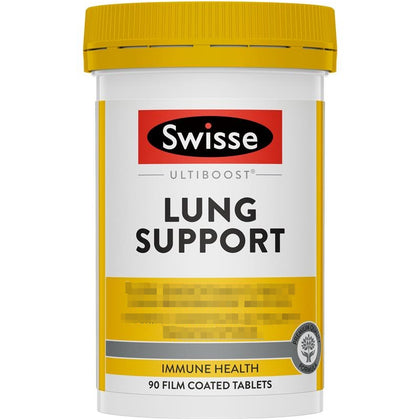 💥現金價💥 Swisse - Ultiboost Lung Health Support 清肺片 90粒 - 現貨售完後 2-3個星期左右到貨