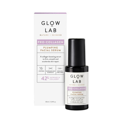 Glow Lab Pro Collagen Plumping Facial Serum 膠原彈潤面部精華 30ml - 現貨售完後4月初左右到貨