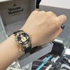 ⌚Vivienne Westwood VV006BKGD 黑色吊土星墜女士腕表 ⌚