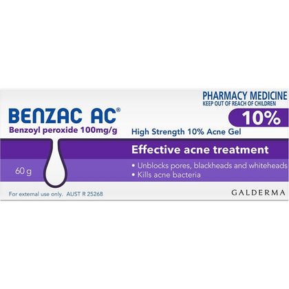 Benzac - AC Gel 10% 祛痘膏 60g 約3月中左右到貨