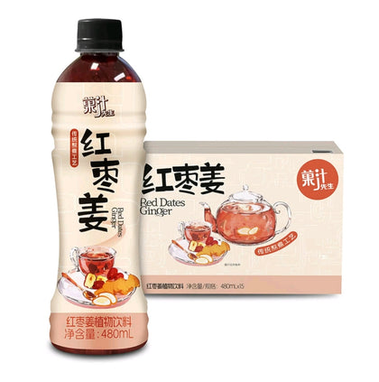 💥Sam's CLUB 山姆代購💥果汁先生 紅棗姜植物飲料 480ml*15