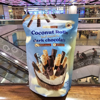 Tropical Fields - Coconut Rolls Half dipped in Dark Chocolate  限量特別版黑朱古力🍫椰子卷265g 🥥🥥
