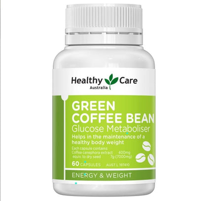 💥現金價 💥Healthy Care Green Coffee Bean 綠咖啡粒膠囊 60 粒 - 現貨售完後12月底左右到貨