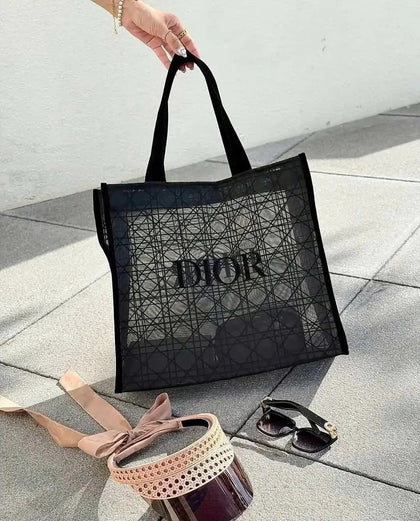 💥現金價💥🌟【DIOR網紗藤格Tote】爆款分析🌟- 付款後四個星期左右到貨