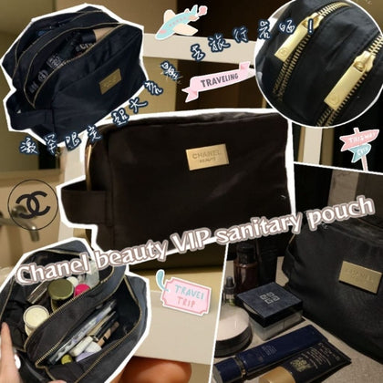 💥現金價💥🔥VIP專享！Chanel化妝包實測驚呆🤯 防潑水+超能裝+神級顏值 - 付款後四個星期左右到貨