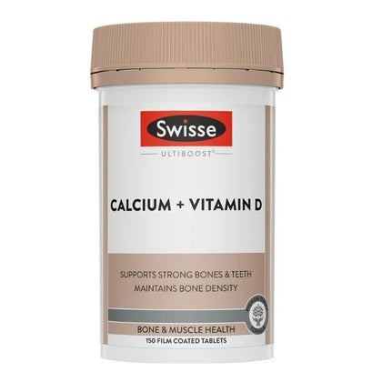 💥現金價💥🎉6週年激抵大放送👑 Swisse - Calcium + Vitamin D 成人鈣+維生素D片鈣片 150粒 (新版)💥此優惠價屬折實價💥