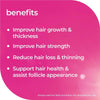 💥現金價💥Nature's Way Hair Growth Clinical Strength 頭髮生長臨床強效配方40粒 - 現貨售完後8月底左右到貨