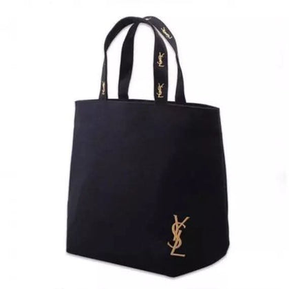 💥現金價💥✨ 【限時發售】✨日本直送🇯🇵 YSL金色刺繡帆布手提袋• 不連雜誌- 付款後約4星期送到🕐