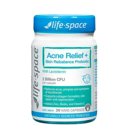 💥現金價💥🌟Life Space 暗瘡修復益生菌 30粒🌟- 付款後三個星期左右到貨💥此優惠價屬折實價💥