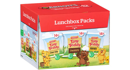 Arnott's Tiny Teddy Variety Pack 熊仔餅 42小包*25g 3月中左右到貨
