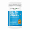 💥現金價💥Healthy Care Fish Oil 高濃度魚油 1500mg 400粒 - 現貨售完後6個星期左右到貨