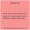 💥現金價💥GO Healthy CoQ10 Ubiquinol 活性還原型輔酶Q10 100mg 60粒軟膠囊💥此優惠價屬折實價💥現貨售完後8月底左右到貨