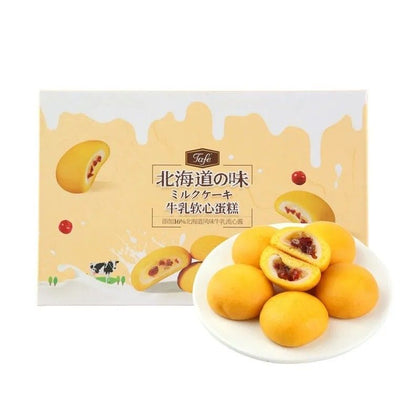 💥Sam's CLUB 山姆代購💥Tafe 北海道風味牛乳軟心蛋糕 1kg (48小包入)