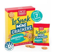 Uncle Tobys - LeSnak Mini Crackers 迷你餅乾 7小包 119g 現貨售完後6月底左右到貨