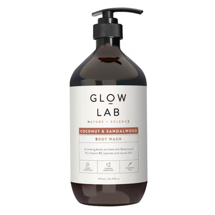 💥現金價💥 Glow Lab - Coconut & Sandalwood 沐浴露900ml - 現貨售完後12月初左右到貨