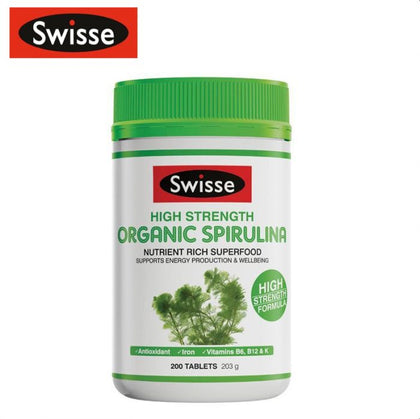 💥現金價💥Swisse - 超強有機螺旋藻 200粒 - 現貨售罄後三個禮拜內到貨