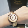 Vivienne Westwood Portobello 玫瑰金女士手錶 VV158RSRS