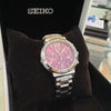 SEIKO 精工 Lukia SRW863P1 獨特紫色錶面女性腕錶 SRW863P1